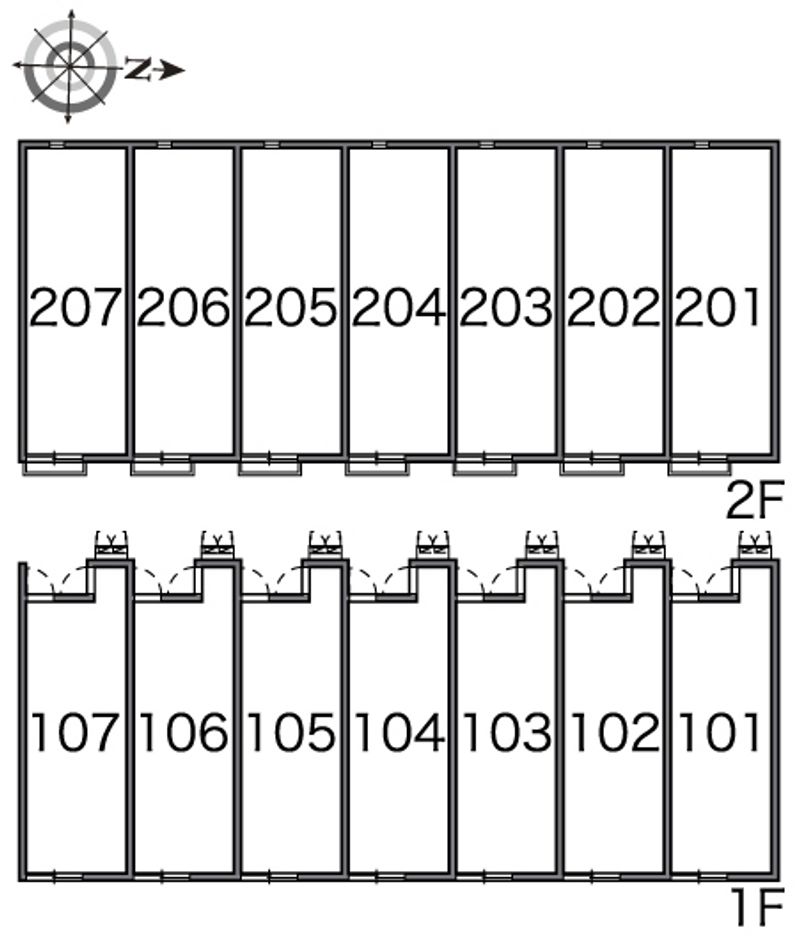 レオネクストシメオン 間取配置図