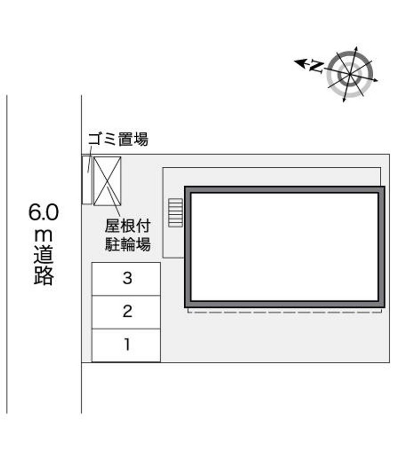 レオパレスファミリー 配置図