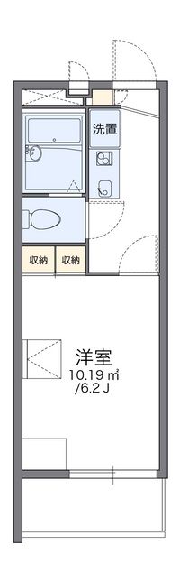 レオパレスゴールドフォルム 間取り図