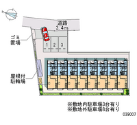 39007 Monthly parking lot