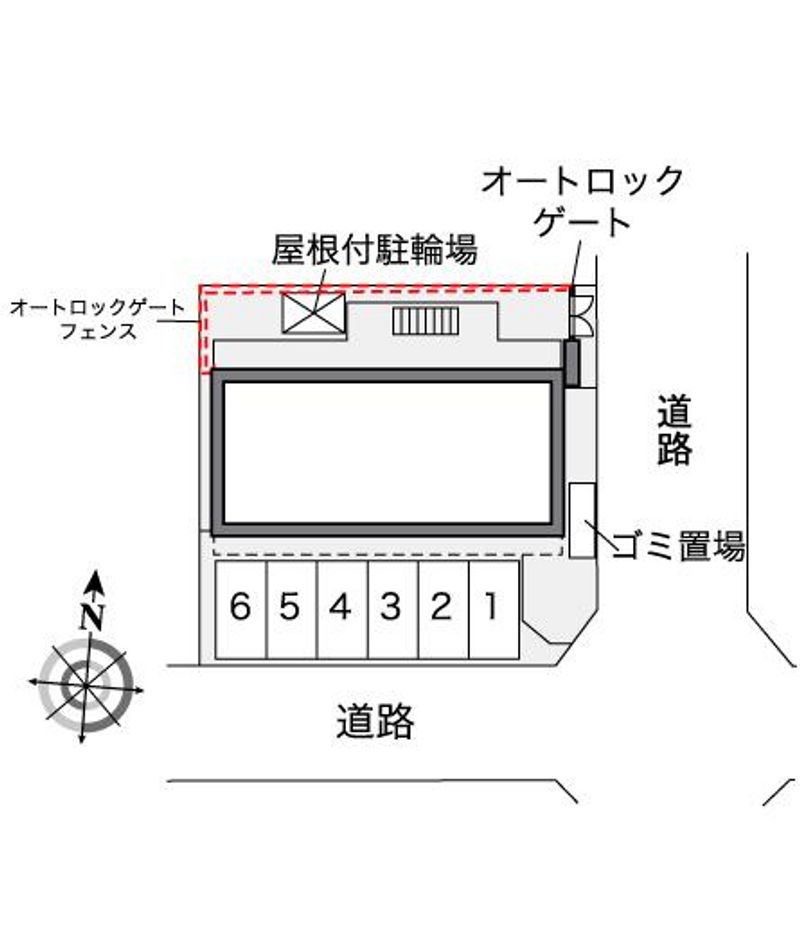 レオパレスｗｉｓｔｅｒｉａ 配置図