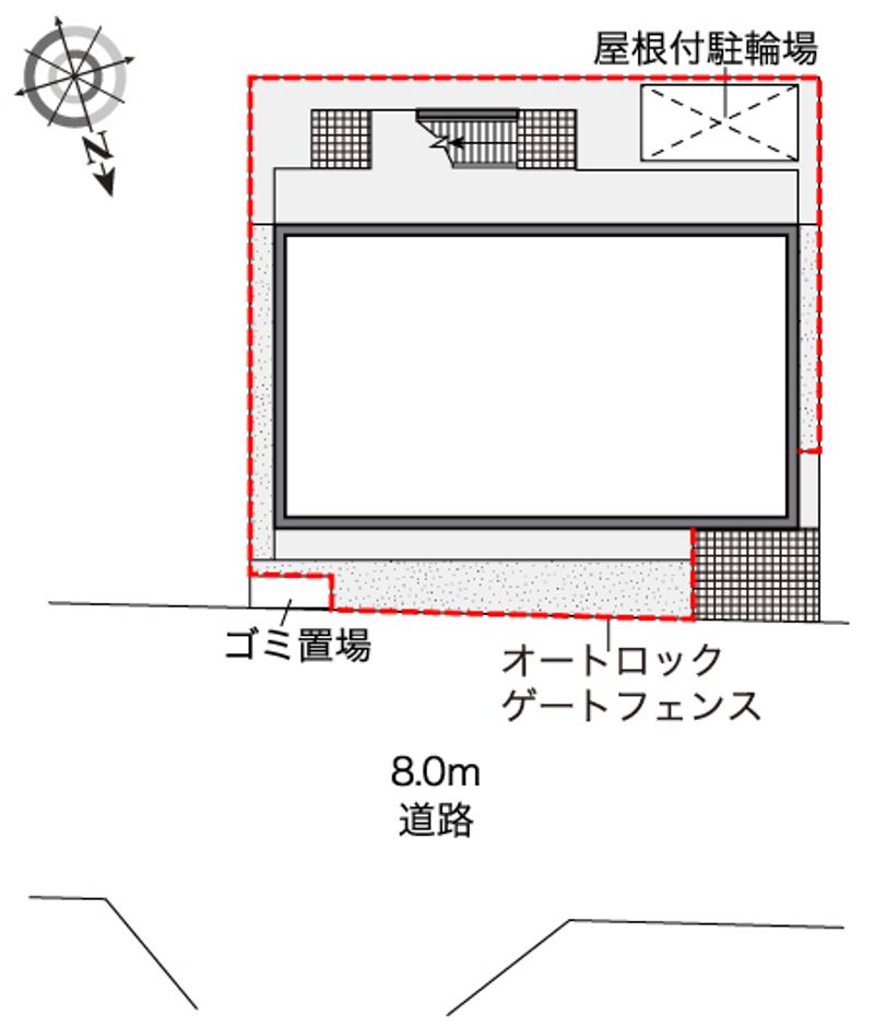 レオパレスアヴァンティ 配置図