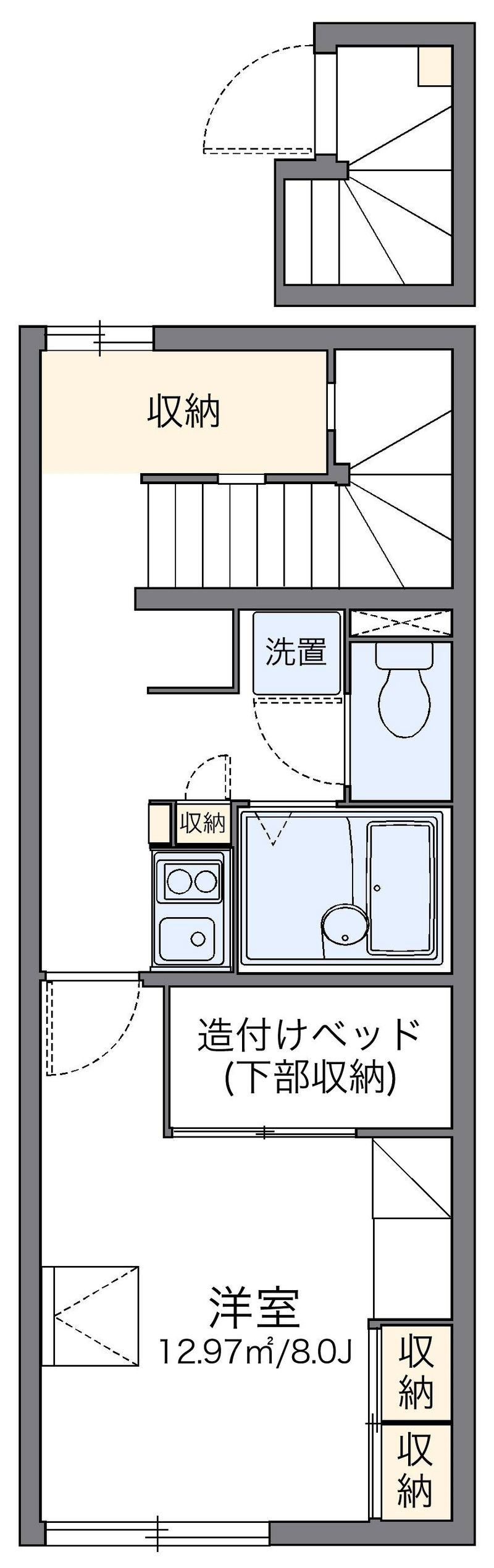 レオパレスプレミアム　コートⅠ 間取図