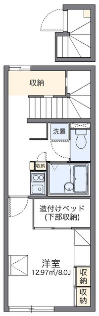 レオパレスプレミアム　コートⅠ 間取り図