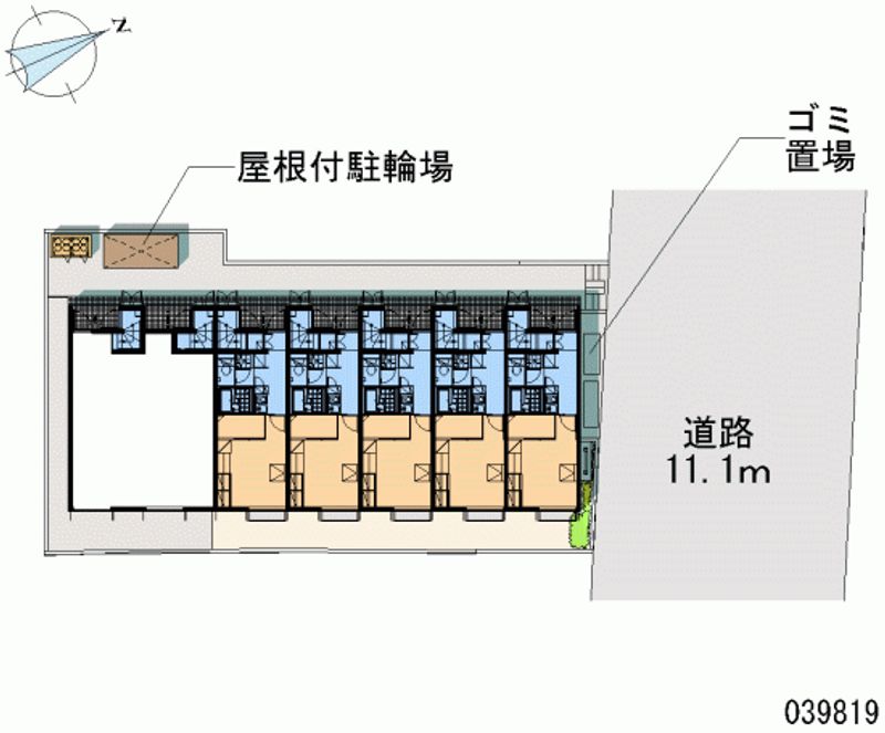 レオパレス華 区画図