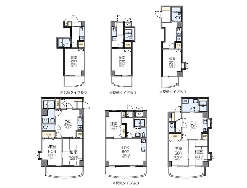 レオパレスグリーンバレー一番館 間取図