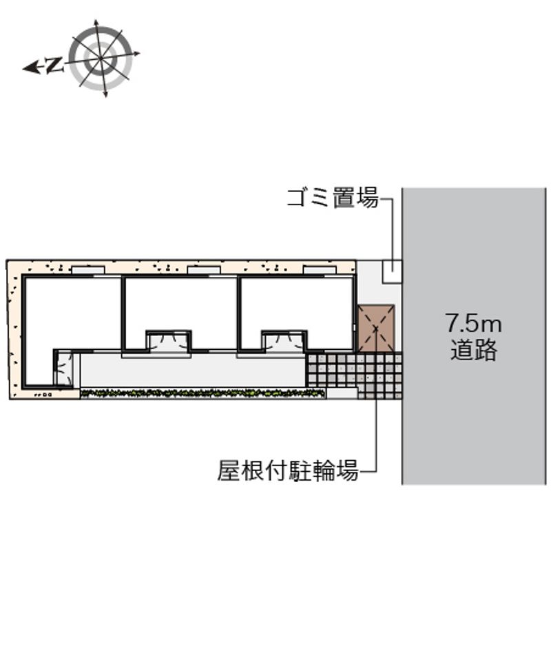 レオネクスト松蔭 配置図