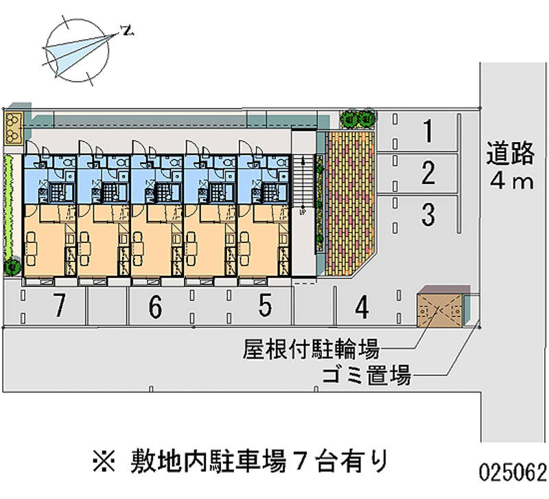 25062 Monthly parking lot