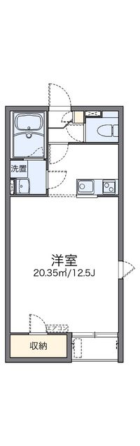 レオネクストパーチ 間取り図