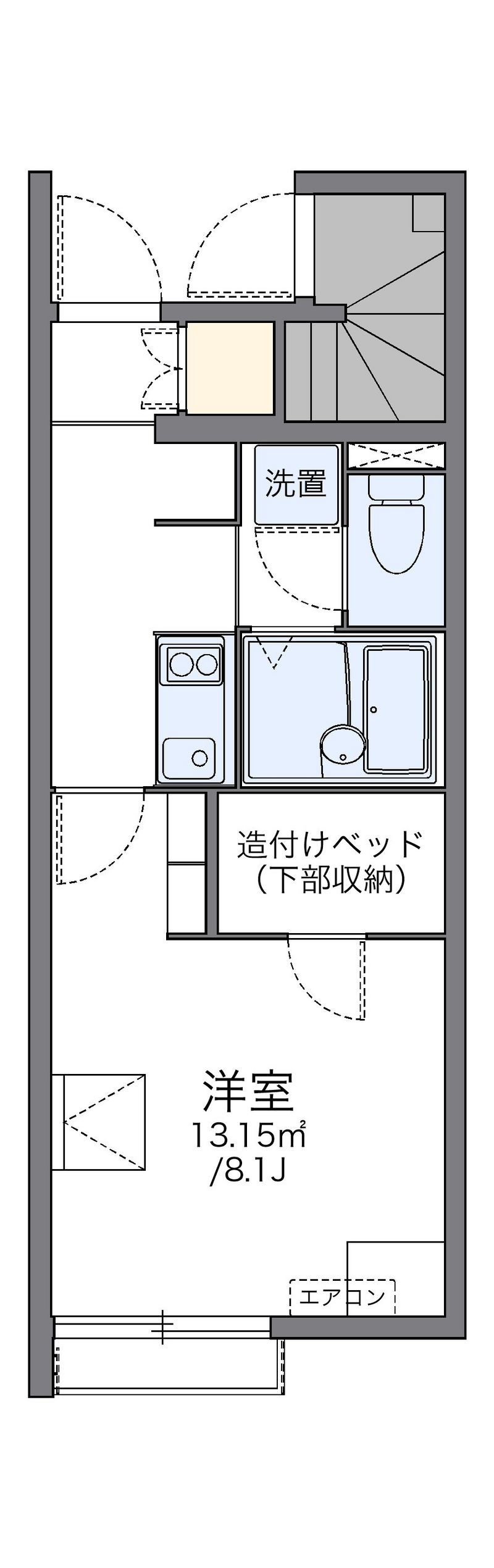 レオネクストロワジール 間取図