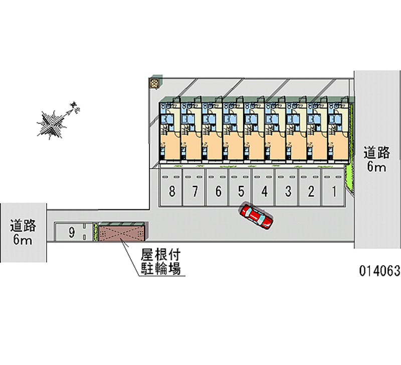 レオパレス彩 月極駐車場