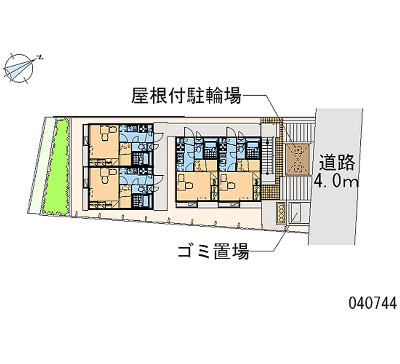 レオパレスマツバラ 区画図