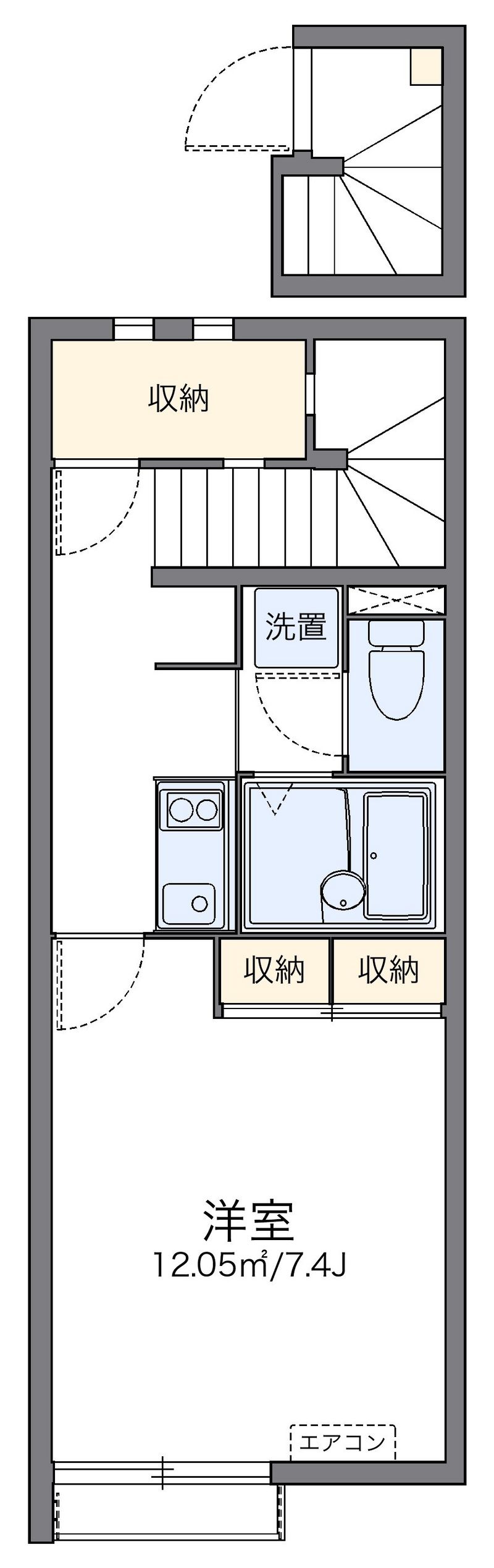 レオネクストアーバン四季 間取図