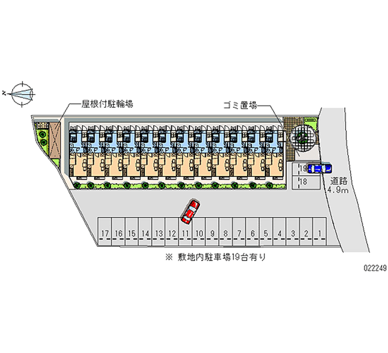 22249 Monthly parking lot