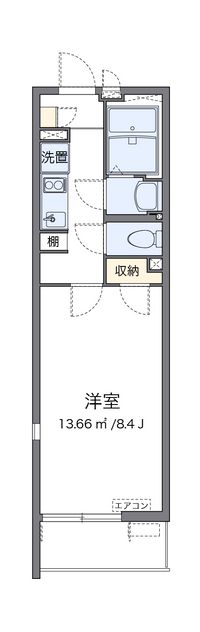 クレイノラルーチェ 間取り図