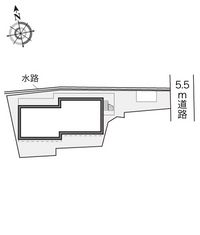 レオパレス花水木 配置図