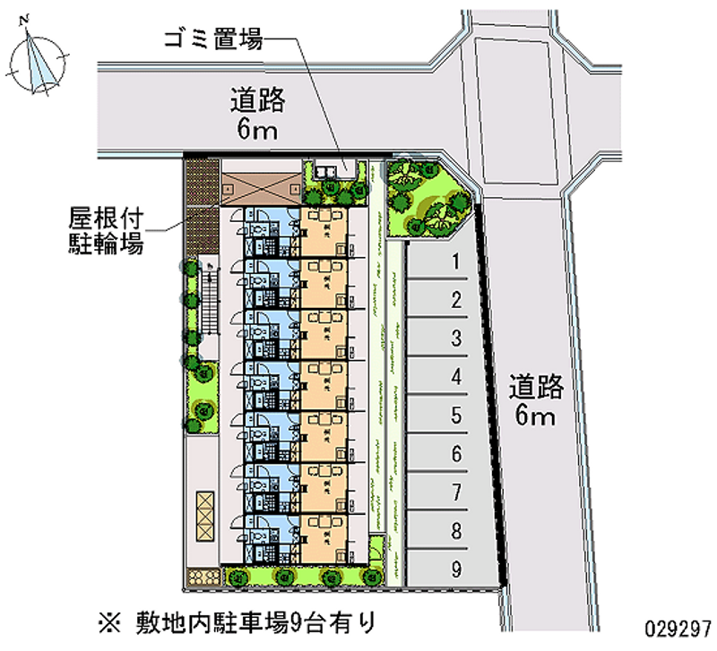 29297 Monthly parking lot