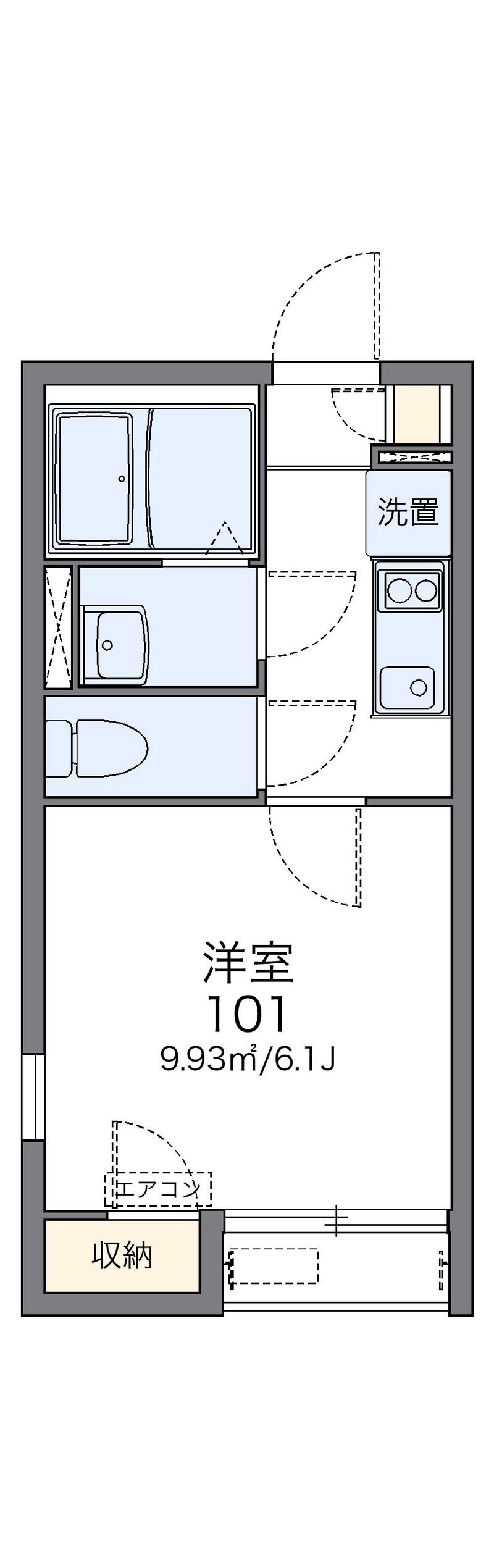 レオネクストエスペランサＬｅｏ 間取図