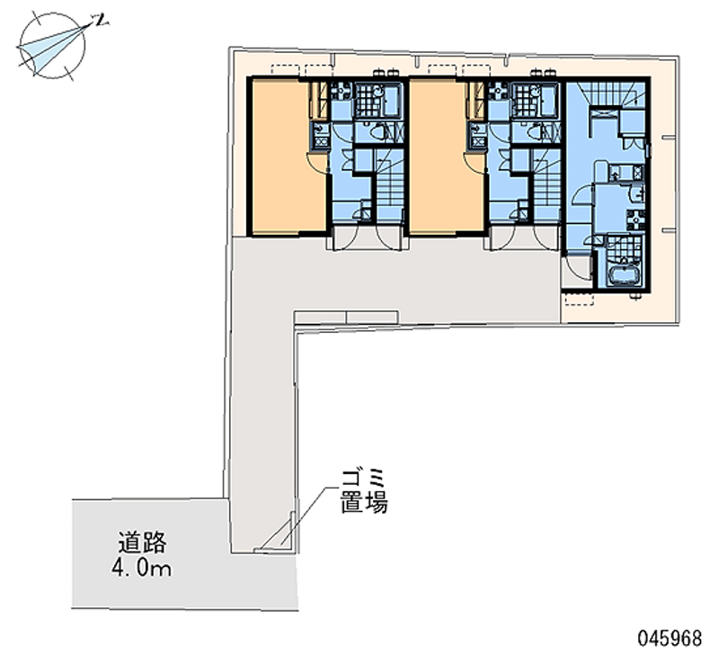 レオネクストソルボンヌ 区画図