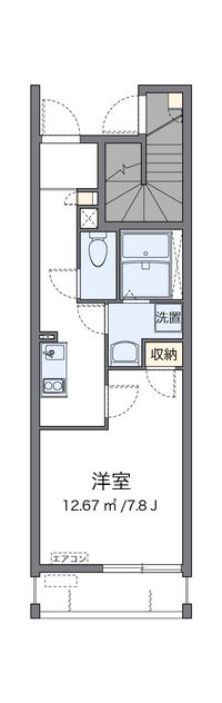 クレイノカーサＧＯＹＡⅢ 間取り図