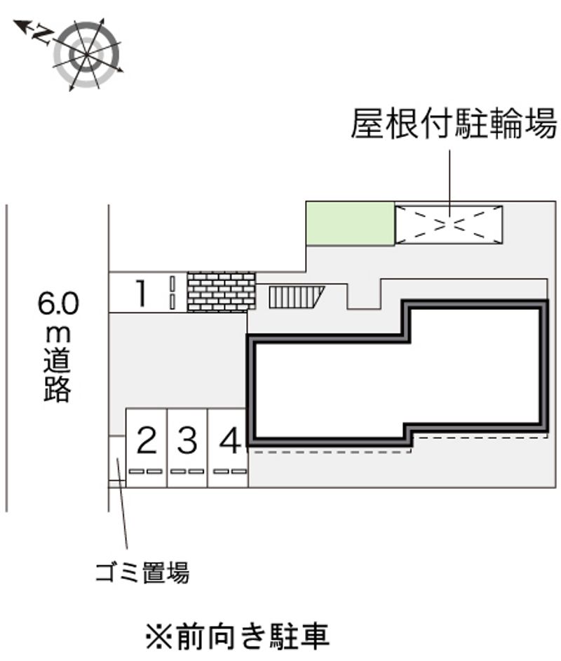 レオパレス今井 配置図