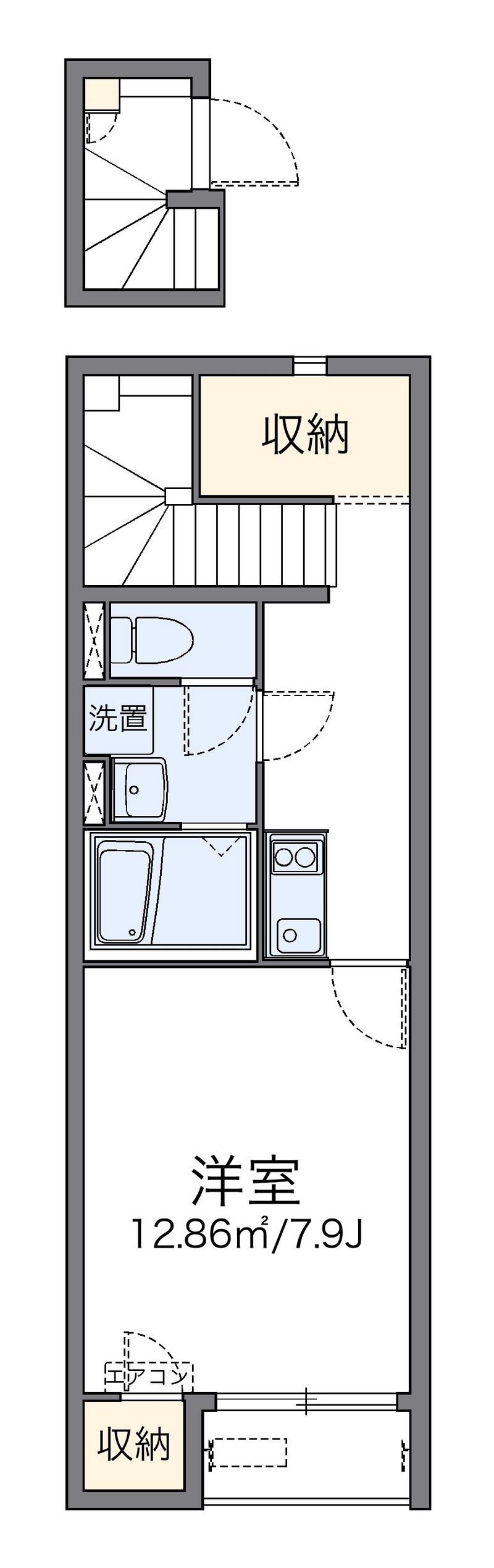 レオネクストルリーヴォ 間取図