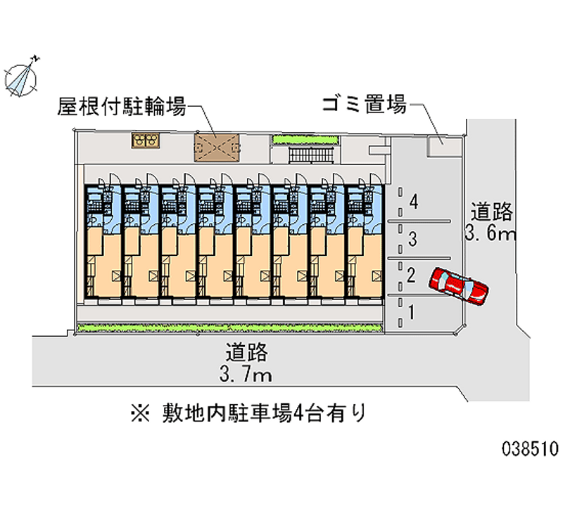 38510 Monthly parking lot