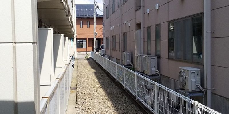 レオパレスプランドールⅢ バルコニー