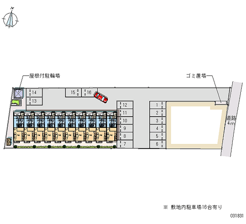 31831 bãi đậu xe hàng tháng