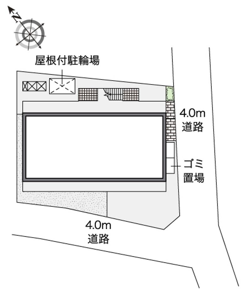 レオパレスブロッサム 配置図