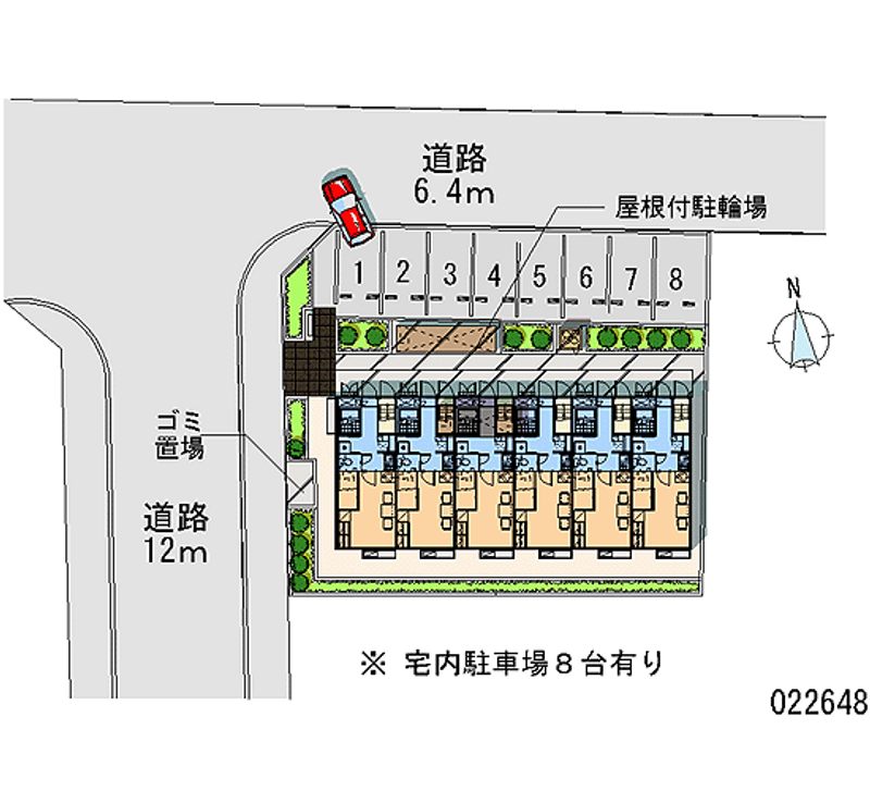 22648月租停車場