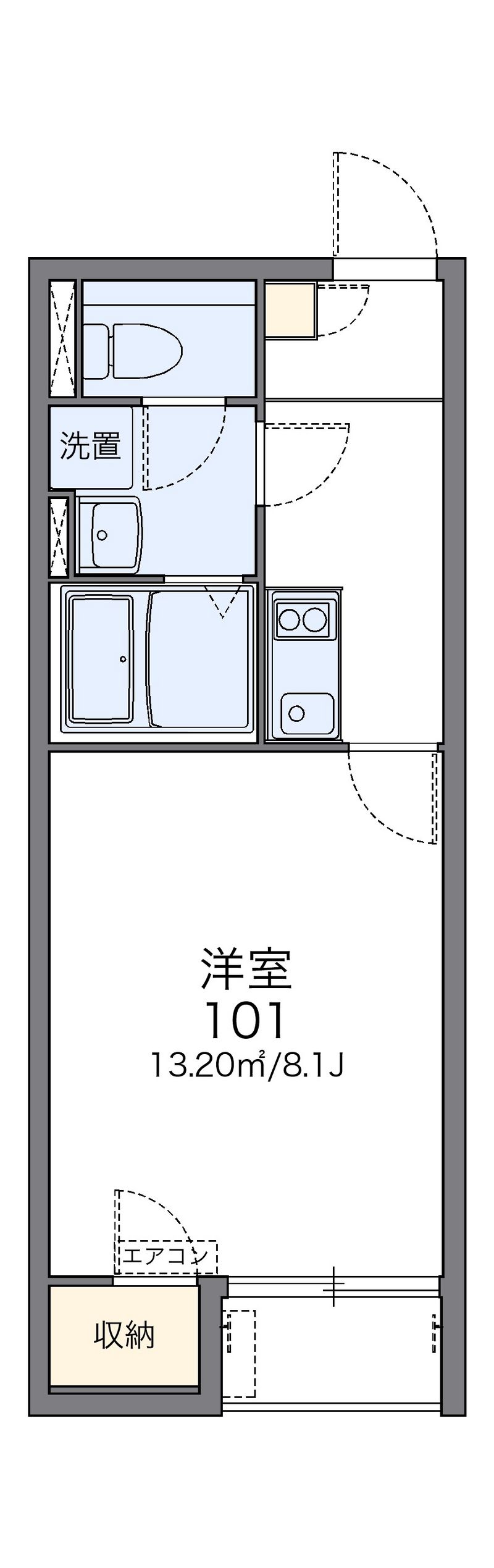 レオネクストエスポワール 間取図