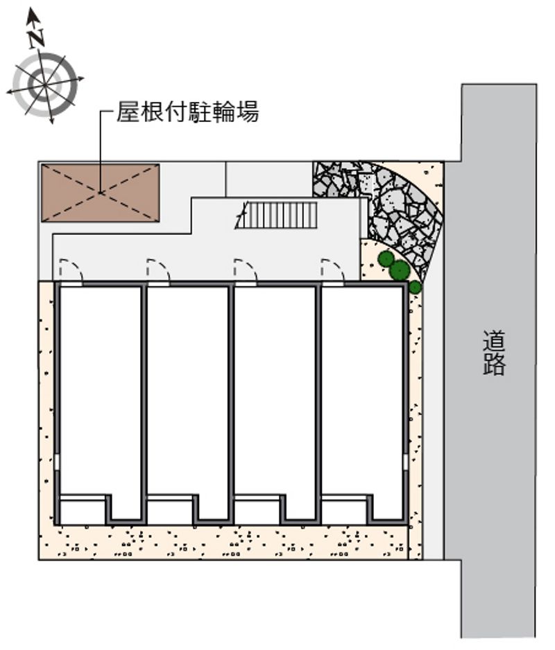 レオネクスト幸町 配置図