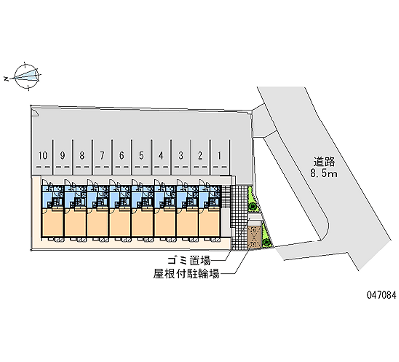 47084 Monthly parking lot