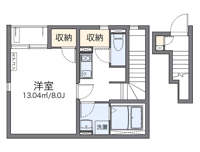 LEONEXT Riverju Chuo Floor plan