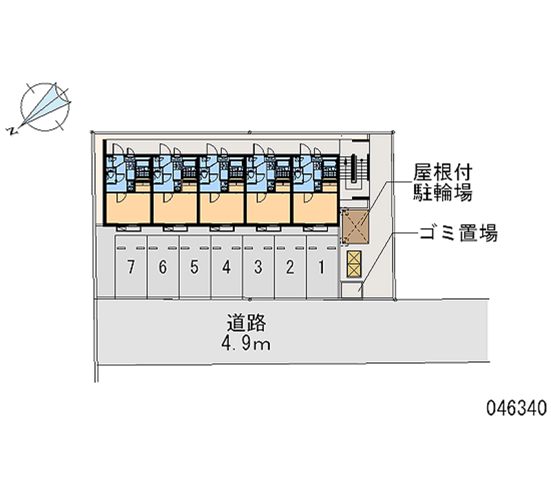 46340月租停车场