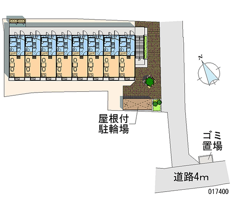 レオパレスパッシモ 区画図