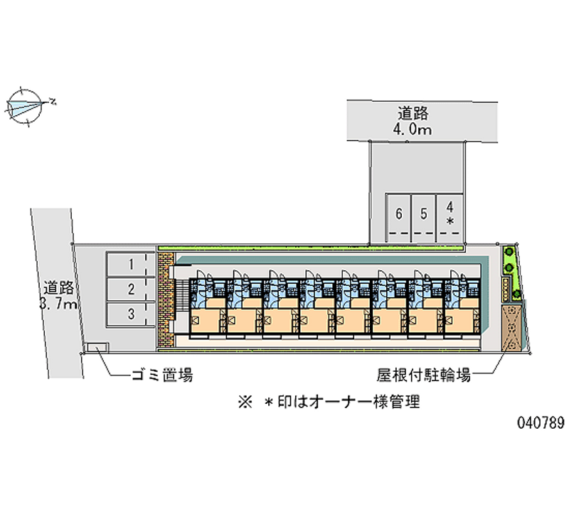 40789月租停车场