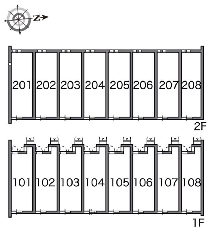 レオネクストシグマ 間取配置図