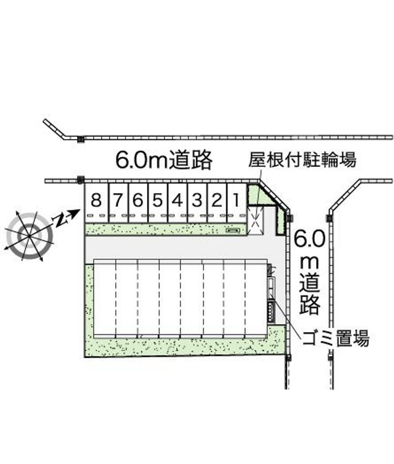レオネクストｍｙＡＮ　参番館 駐車場