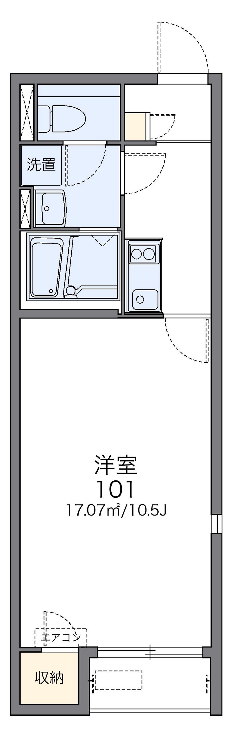 レオネクスト宙 間取図