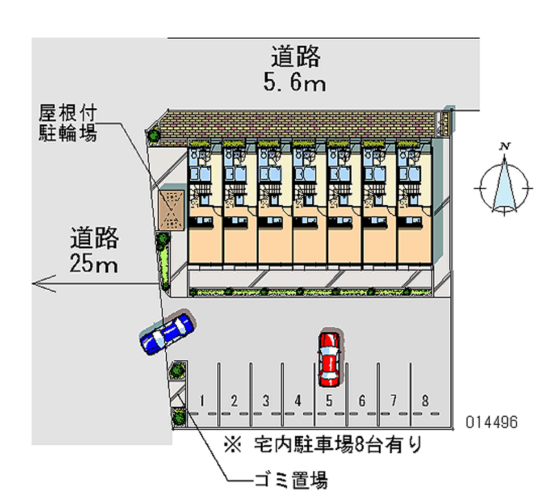 14496 Monthly parking lot