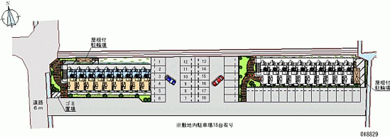 レオパレス太田壱番館 月極駐車場