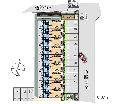 レオパレスＫ’ｓ 月極駐車場