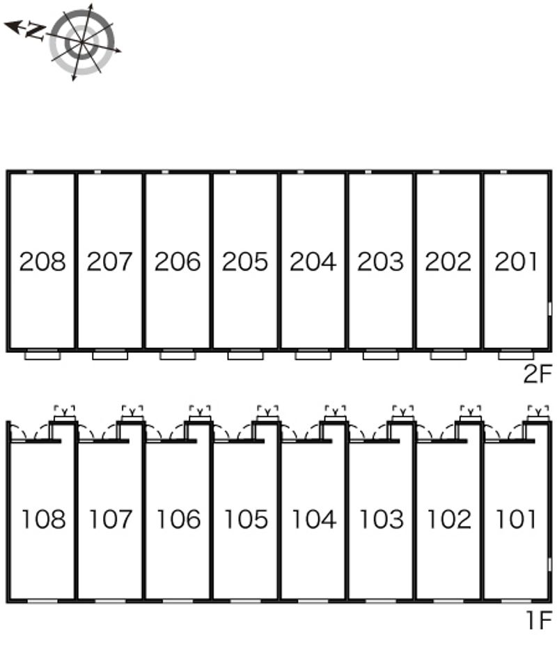 レオネクストアネックス小泉 間取配置図