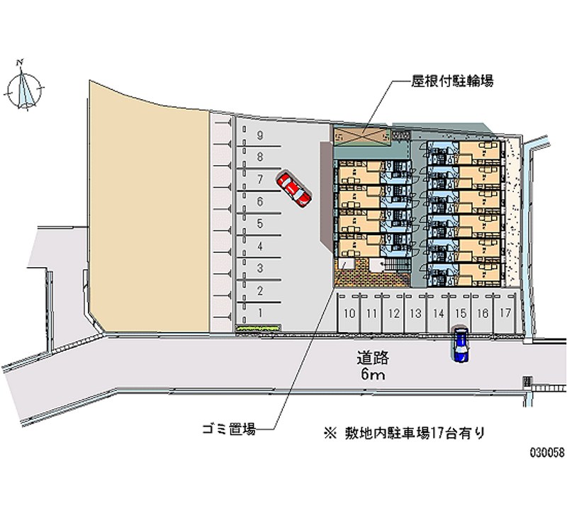 30058 Monthly parking lot