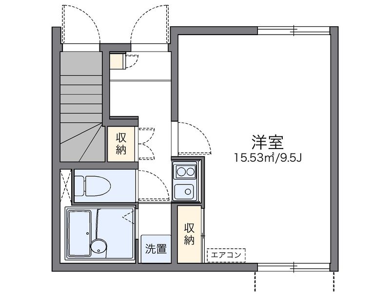 レオネクストピースフル　泉 間取図