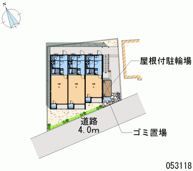 レオネクストＮ吉島 区画図