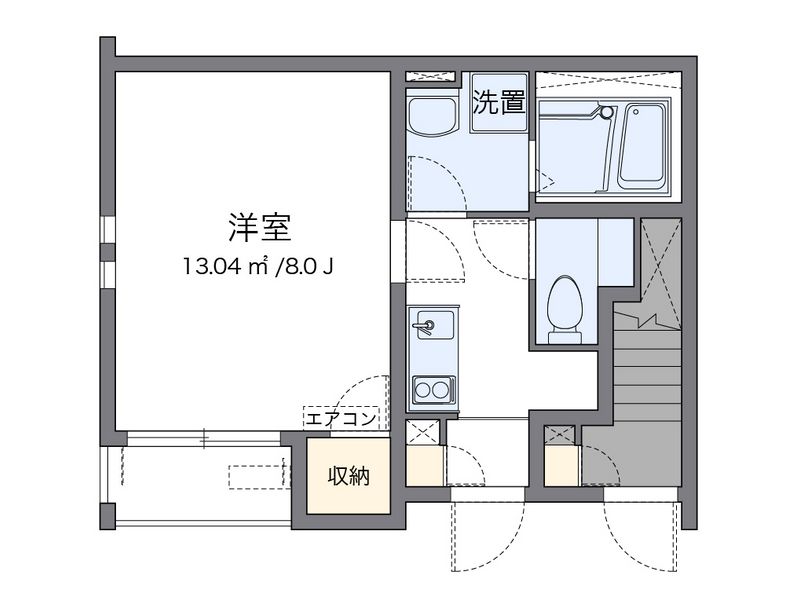 クレイノけやき 間取図