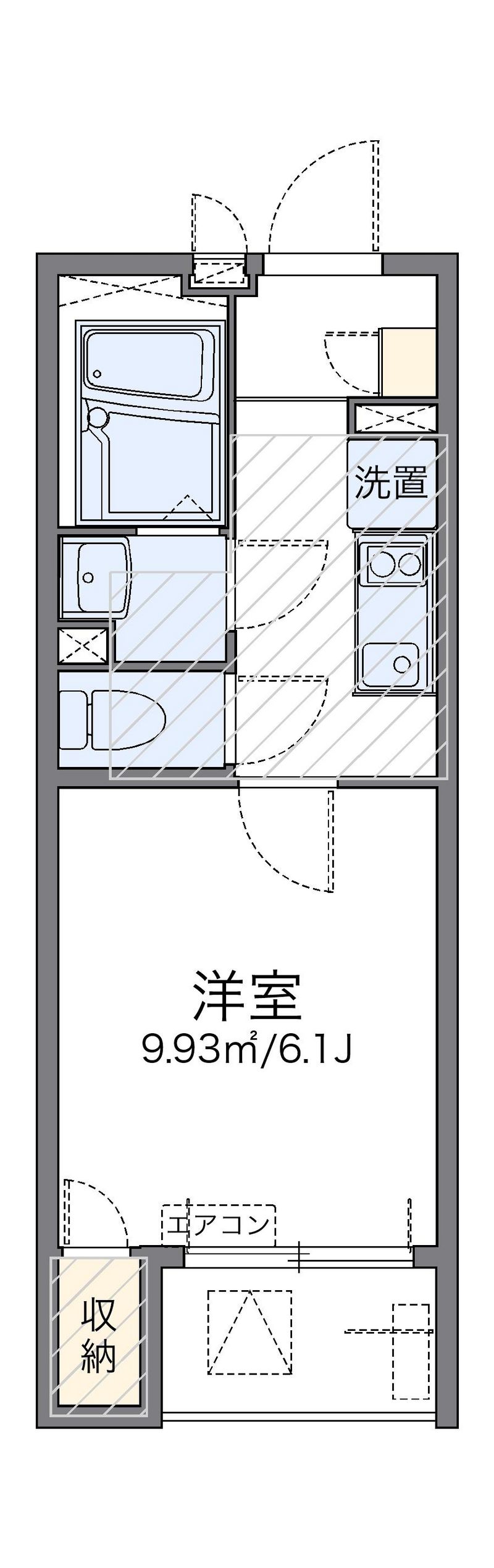 レオネクストサンモールⅢ 間取図